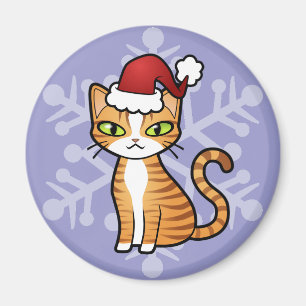 Aimant Concevez votre propre chat de bande dessinée