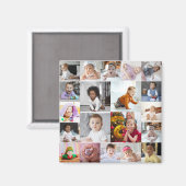 Aimant Concevez votre propre collection de photos 20 (Recto/Verso)