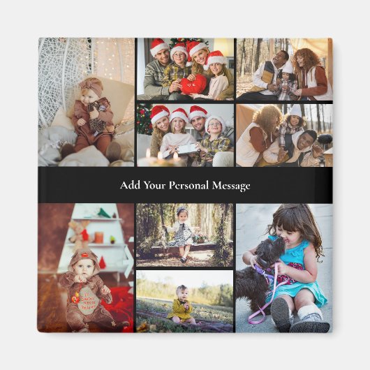 Aimant Concevez votre propre collection photo 9 (Devant)