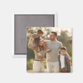 Aimant Concevez votre propre photo unique (Recto/Verso)