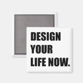 Aimant Concevez votre vie (Recto/Verso)