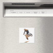Aimant Concours de moto Sport Challenge Silhouette (In Situ (Lave-vaisselle))