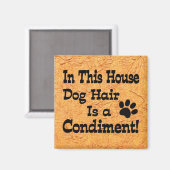 Aimant Conditionnement des cheveux de chien (Recto/Verso)