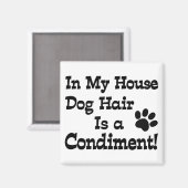 Aimant Conditionnement des cheveux de chien (Recto/Verso)