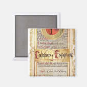 Aimant Conditions du Fiançailles (Recto/Verso)