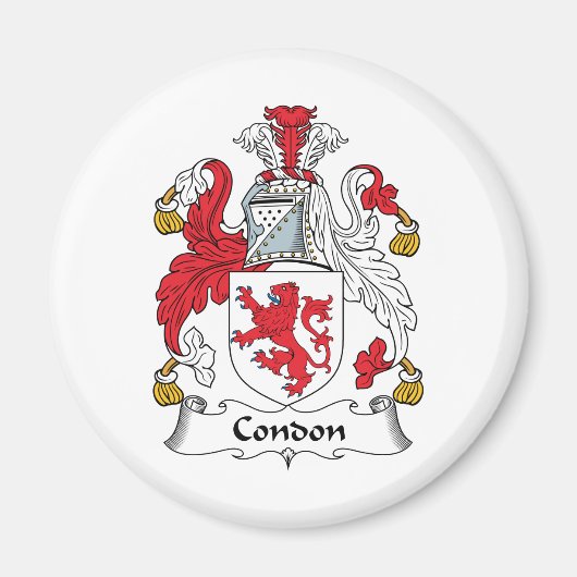 Aimant Condon Family Crest (Devant)
