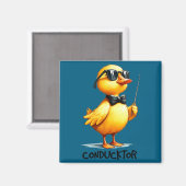 Aimant Conductor, Funny Duck Quote  (Recto/Verso)