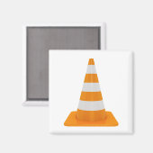 Aimant Cône de trafic (Recto/Verso)