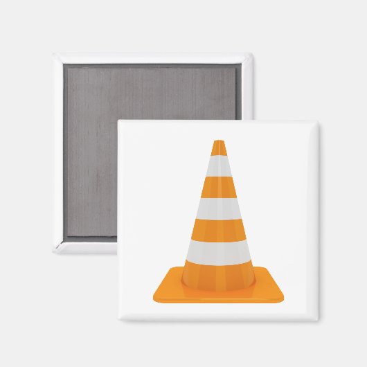 Aimant Cône de trafic (Recto/Verso)