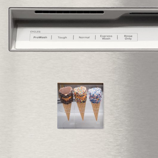 Aimant cônes de crème glacée (In Situ (Lave-vaisselle))