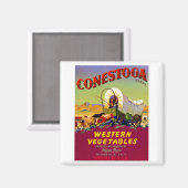 Aimant Conestoga Western Vegetables (Recto/Verso)