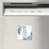 Aimant Confiance dans le Seigneur floral (In Situ (Lave-vaisselle))