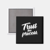 Aimant Confiance Le Processus Citation Motivationnelle Ex (Recto/Verso)