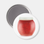 Aimant Confiture aux fraises (Recto/Verso)