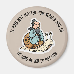 Aimant Confucius et l'escargot