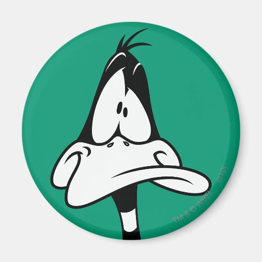 Aimant Confused DAFFY DUCK™ Face (Devant)