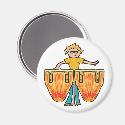 Aimant Conga (Recto/Verso)