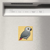 Aimant Congo African Grey (In Situ (Lave-vaisselle))