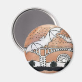 Aimant Congrès Avenue Bats (Recto/Verso)