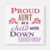 Aimant Connaissance du syndrome de Down (Devant)