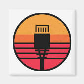 Aimant Connecteur RJ 45 (Devant)