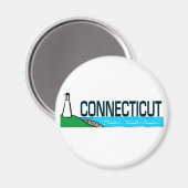 Aimant Connecticut (Recto/Verso)