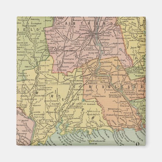 Aimant Connecticut 5 (Devant)