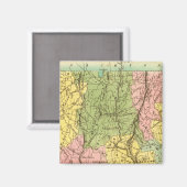 Aimant Connecticut US (Recto/Verso)