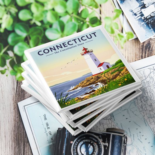 Aimant Connecticut vintage