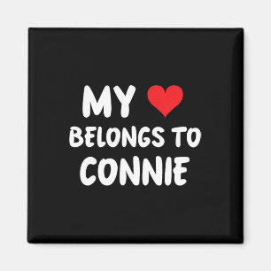 Aimant Connie - Mon Coeur Appartient À Connie - Amour