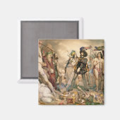 Aimant Conquête du Mexique (Recto/Verso)