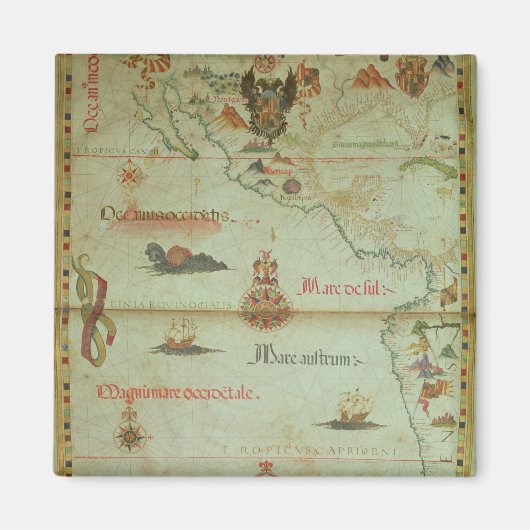 Aimant Conquête du Mexique et du Pérou (Devant)