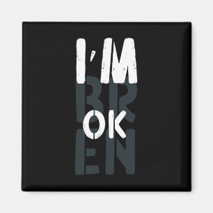 Aimant Conscience de la surdose Je vais bien Grief cassé 