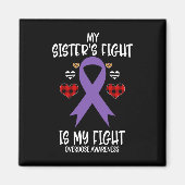 Aimant Conscience de l'overdose Le combat de ma soeur est (Devant)