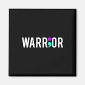 Aimant Conscience du suicide Guerrier Conception Cadeau P (Devant)