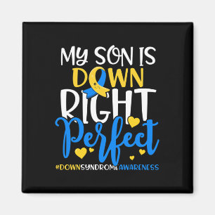 Aimant Conscience du syndrome de Down Mon fils est en bas