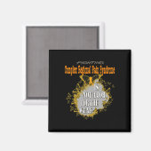 Aimant conscience régionale complexe du syndrome de doule (Recto/Verso)