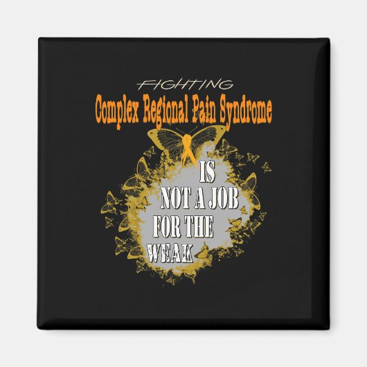 Aimant conscience régionale complexe du syndrome de doule (Devant)