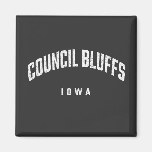 Aimant Conseil Bluffs Iowa IA (Devant)