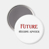 Aimant Conseiller pour le logement futur (Recto/Verso)