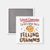 Aimant Conseiller scolaire Milieu élémentaire Mîte dire (Recto/Verso)