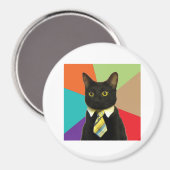 Aimant Conseils de chat d'entreprise Mème animal (Recto/Verso)
