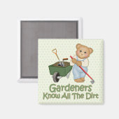 Aimant Conseils de jardin n° 1 - Connaître la tête (Recto/Verso)