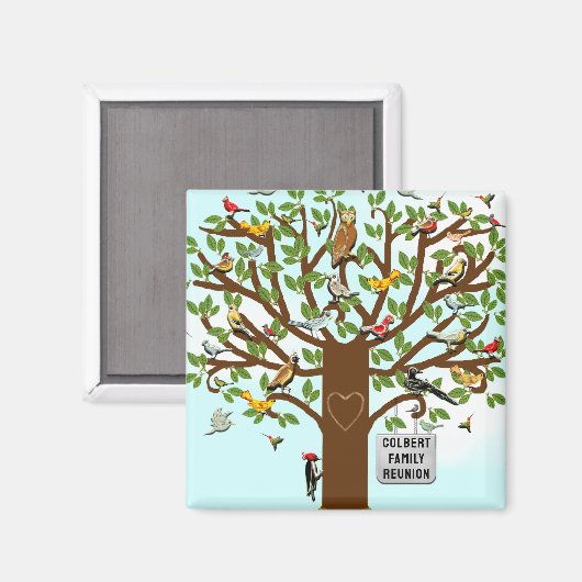 Aimant Conservation de la réunion familiale (Recto/Verso)