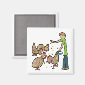 Aimant Conservation du poulet (Recto/Verso)