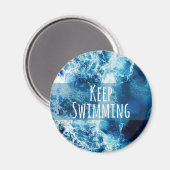 Aimant Conserver la nage Ocean Motivation (Recto/Verso)