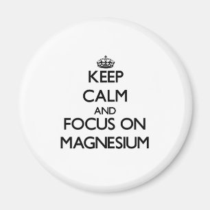 Aimant Conserver le calme et se concentrer sur le magnési