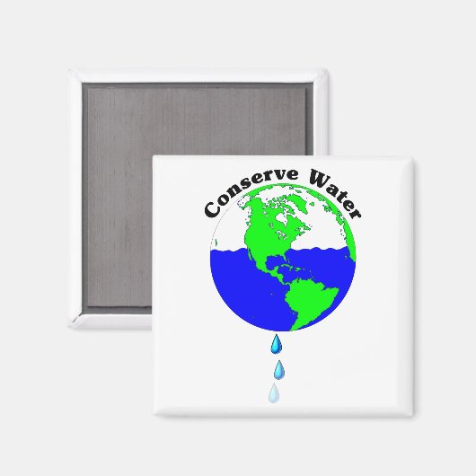 Aimant Conserver l'eau (Recto/Verso)