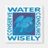 Aimant Conserver l'eau (Devant)