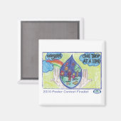 Aimant Conserver - Une goutte à la fois (Recto/Verso)